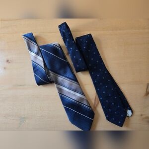 Designer Tie Bundle Pierre Cardin & Madison Blue Tones